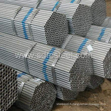 Welded Connection Round Hot-DIP Galvanized Steel Pipe